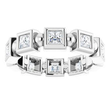 Charger l&#39;image dans la galerie, Bracelet d&#39;éternité en diamant 14K blanc 1 CTW
