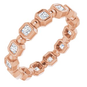 Bracelet d'éternité en diamant 14K Rose 5/8 CTW