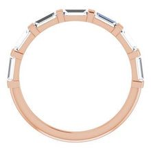Charger l&#39;image dans la galerie, 14K Rose 9/10 CTW Diamond Anniversary Band
