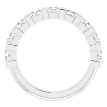 Load image into Gallery viewer, 14K White 1 3/8 CTW Diamond Anniversary Band
