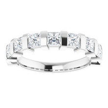 Load image into Gallery viewer, 14K White 1 3/8 CTW Diamond Anniversary Band
