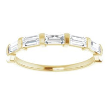 Load image into Gallery viewer, 14K Yellow 9/10 CTW Diamond Anniversary Band
