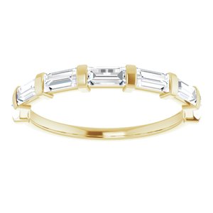 14K Yellow 9/10 CTW Diamond Anniversary Band