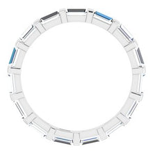 Charger l&#39;image dans la galerie, Bracelet d&#39;éternité en platine 1 3/8 CTW Diamond
