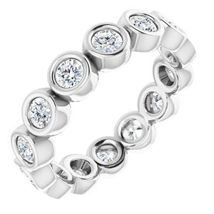 Bracelet d'éternité en diamant 14K blanc 1 CTW