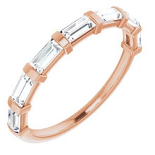 Charger l&#39;image dans la galerie, 14K Rose 9/10 CTW Diamond Anniversary Band

