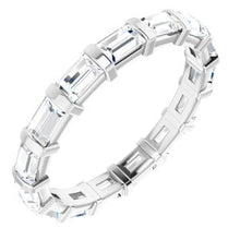 Charger l&#39;image dans la galerie, Bracelet d&#39;éternité en platine 1 3/8 CTW Diamond
