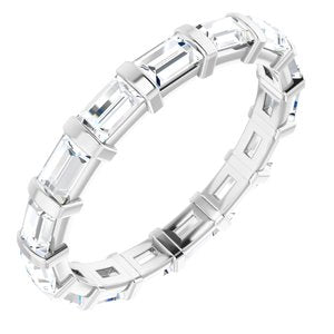 Bracelet d'éternité en platine 1 3/8 CTW Diamond