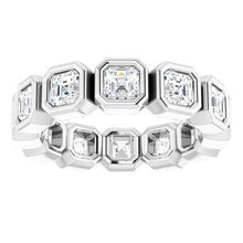 Charger l&#39;image dans la galerie, Bracelet d&#39;éternité en diamant 14K blanc 2 1/4 CTW
