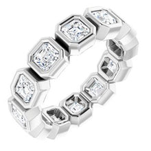 Load image into Gallery viewer, Platinum 2 1/4 CTW Diamond Eternity Band
