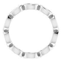 Load image into Gallery viewer, Platinum 3/4 CTW Diamond Eternity Band
