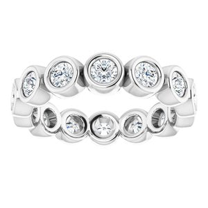 Bracelet d'éternité en diamant 14K blanc 1 CTW