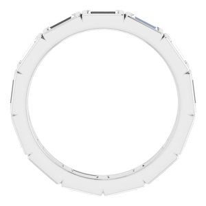 Bracelet d'éternité en diamant 14K blanc 1 1/4 CTW