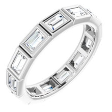 Charger l&#39;image dans la galerie, Bracelet d&#39;éternité en diamant 14K blanc 1 1/4 CTW
