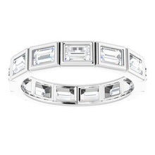 Charger l&#39;image dans la galerie, Bracelet d&#39;éternité en diamant 14K blanc 1 1/4 CTW
