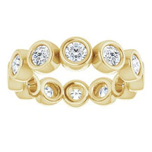 Load image into Gallery viewer, 14K Yellow 1 1/5 CTW Diamond Eternity Band
