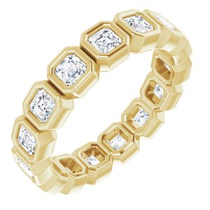 Bracelet d'éternité en diamant 14K jaune 1 1/2 CTW