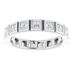 Bracelet d'éternité en diamant blanc 7/8 CTW 14K