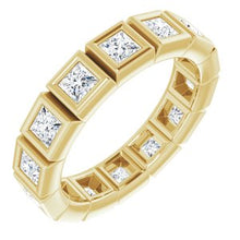 Load image into Gallery viewer, 14K Yellow 1 1/3 CTW Diamond Eternity Band

