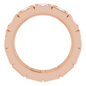 Bracelet d'éternité en diamant 14K Rose 2 CTW