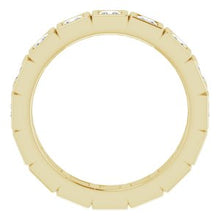 Charger l&#39;image dans la galerie, Bracelet d&#39;éternité en diamant 14K jaune 1 1/8 CTW
