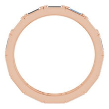 Charger l&#39;image dans la galerie, 14K Rose 1 1/6 CTW Diamond Eternity Band
