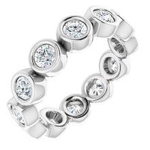 Charger l&#39;image dans la galerie, Bracelet éternité diamant 14K blanc 1 1/5 CTW
