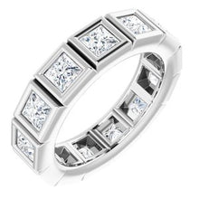 Load image into Gallery viewer, Platinum 2 CTW Diamond Eternity Band
