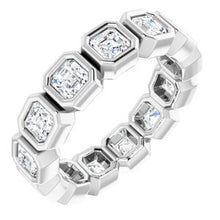 Load image into Gallery viewer, Platinum 2 CTW Diamond Eternity Band
