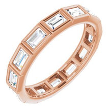 Charger l&#39;image dans la galerie, 14K Rose 1 1/6 CTW Diamond Eternity Band

