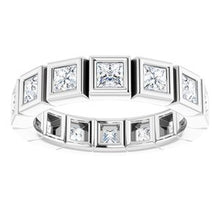 Load image into Gallery viewer, Platinum 1 1/3 CTW Diamond Eternity Band
