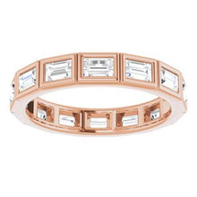 Charger l&#39;image dans la galerie, 14K Rose 1 1/6 CTW Diamond Eternity Band
