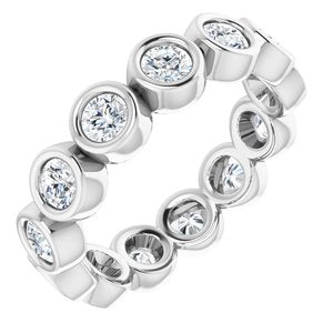 Bracelet d'éternité en diamant 14K blanc 1 1/3 CTW