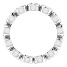 Charger l&#39;image dans la galerie, Bracelet d&#39;éternité en platine 1 1/3 CTW Diamond
