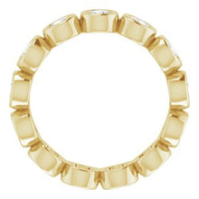 Load image into Gallery viewer, 14K Yellow 1 1/3 CTW Diamond Eternity Band
