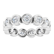Charger l&#39;image dans la galerie, Bracelet d&#39;éternité en diamant 14K blanc 1 1/3 CTW
