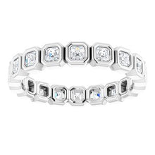 Charger l&#39;image dans la galerie, Bracelet d&#39;éternité en platine 9/10 CTW Diamond
