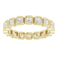 Charger l&#39;image dans la galerie, Bracelet d&#39;éternité diamant 14 carats jaune 9/10 CTW
