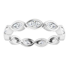 Charger l&#39;image dans la galerie, Bracelet d&#39;éternité en platine 3/4 CTW Diamond
