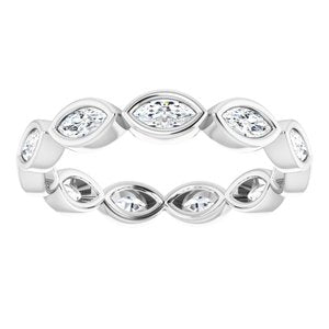 Bracelet d'éternité en platine 3/4 CTW Diamond