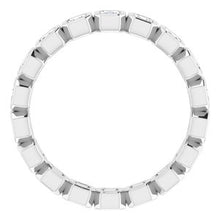 Charger l&#39;image dans la galerie, Bracelet d&#39;éternité en platine 9/10 CTW Diamond
