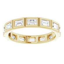 Load image into Gallery viewer, 14K Yellow 1 1/6 CTW Diamond Eternity Band
