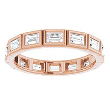 Charger l&#39;image dans la galerie, 14K Rose 1 1/6 CTW Diamond Eternity Band
