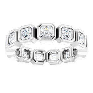 Platinum 2 CTW Diamond Eternity Band