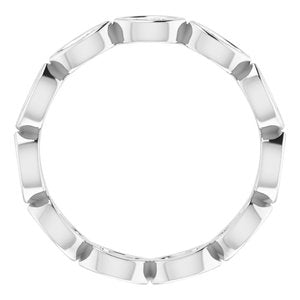 Bracelet d'éternité en platine 3/4 CTW Diamond