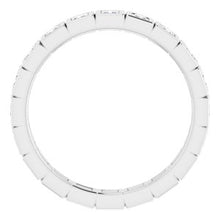 Charger l&#39;image dans la galerie, Bracelet d&#39;éternité en platine 5/8 CTW avec diamants

