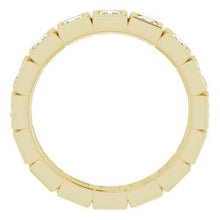 Load image into Gallery viewer, 14K Yellow 1 1/8 CTW Diamond Eternity Band
