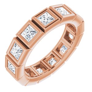 Bracelet d'éternité en diamant 14K Rose 2 CTW