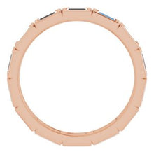Charger l&#39;image dans la galerie, 14K Rose 1 1/6 CTW Diamond Eternity Band
