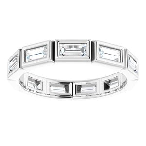 Bracelet d'éternité en diamant 14K blanc 1 CTW